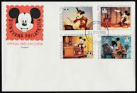 Isl. GRANADA - 11 Nov. 1993 - 65 Aniversario Mickey Mouse